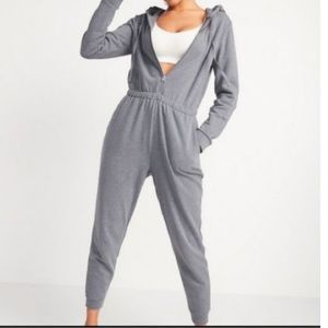 Old Navy Hooded Jumpsuit - Grey